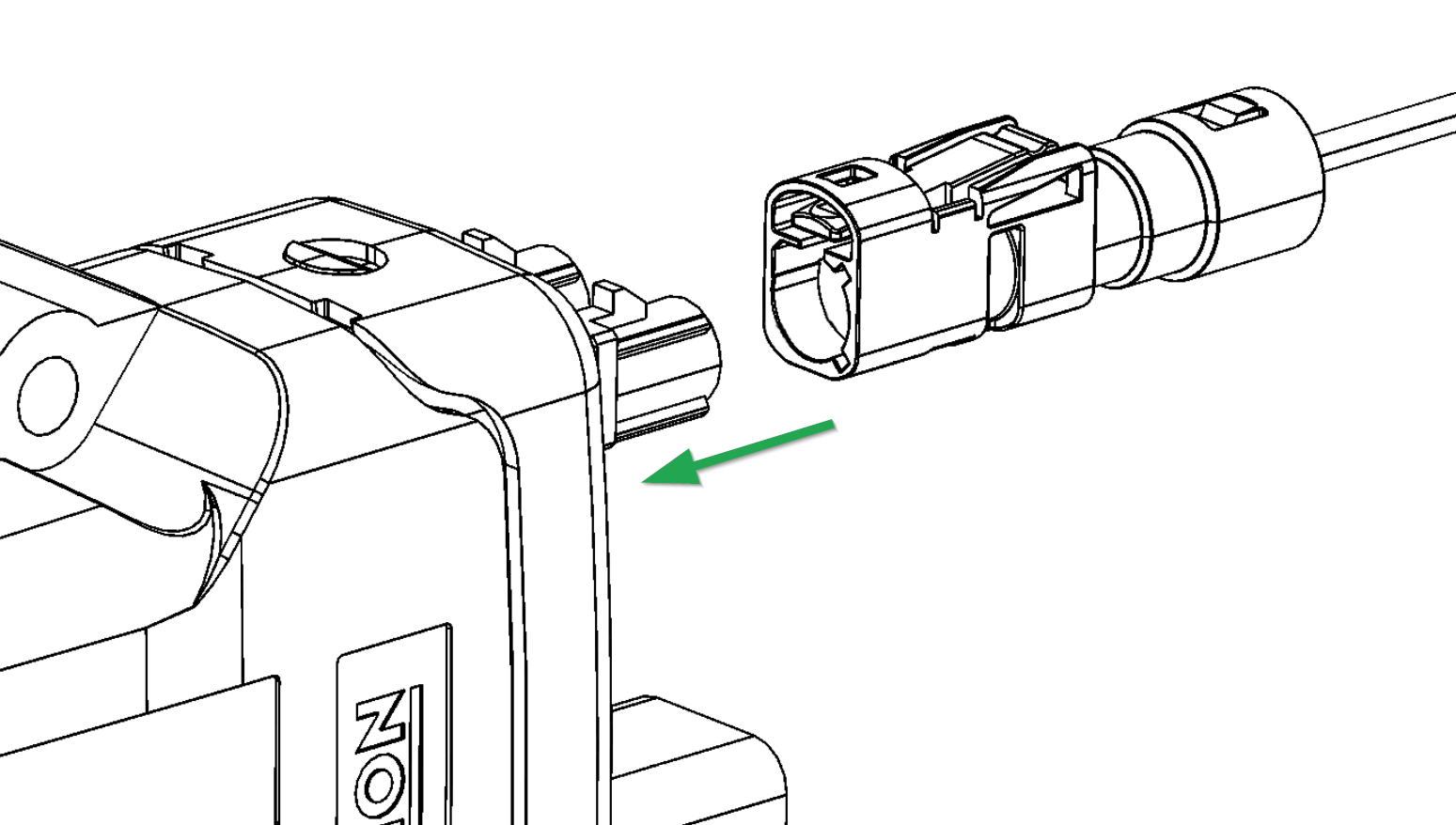Connect Antenna Cable