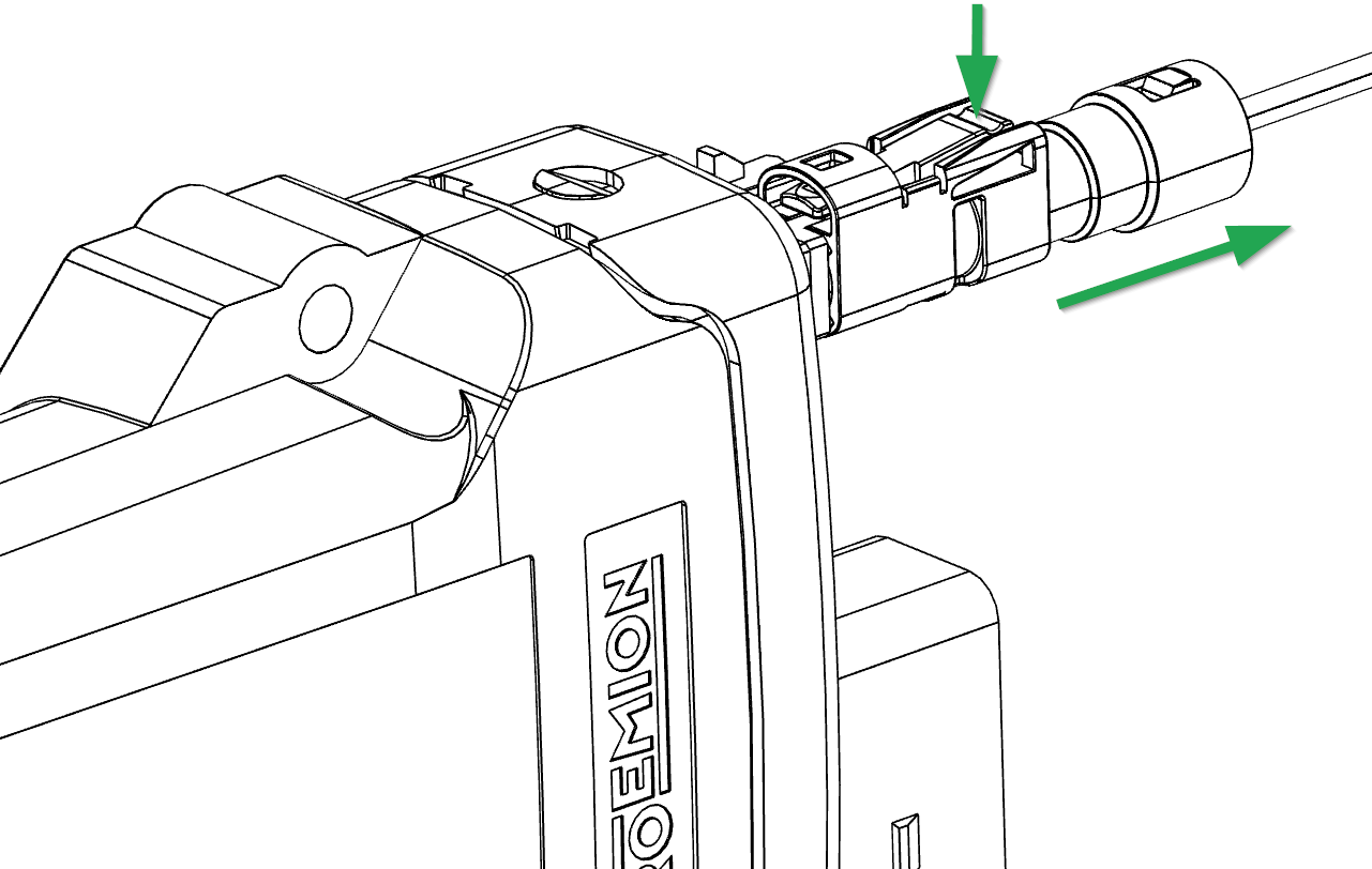 Disconnect Antenna Cable