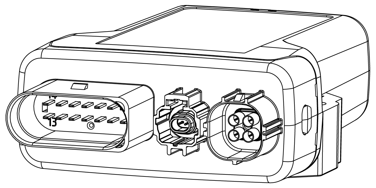 Housing Form D – Ethernet and External Antenna Connectors