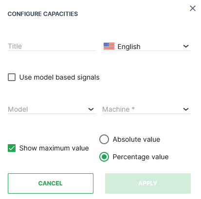 Assign Model and Machine