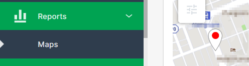 Map Marker Color - red color example