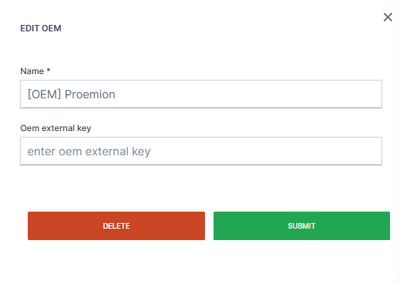 Edit Sub-Organization Details
