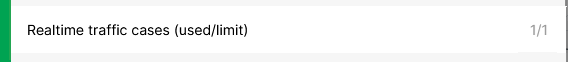 Realtime Cases limit