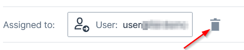 Unassign user from Maintenance Task