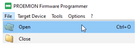 configUpdate Frmprog