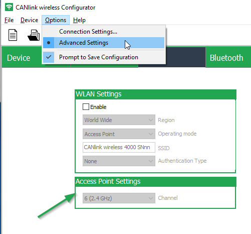 Access Point Settings