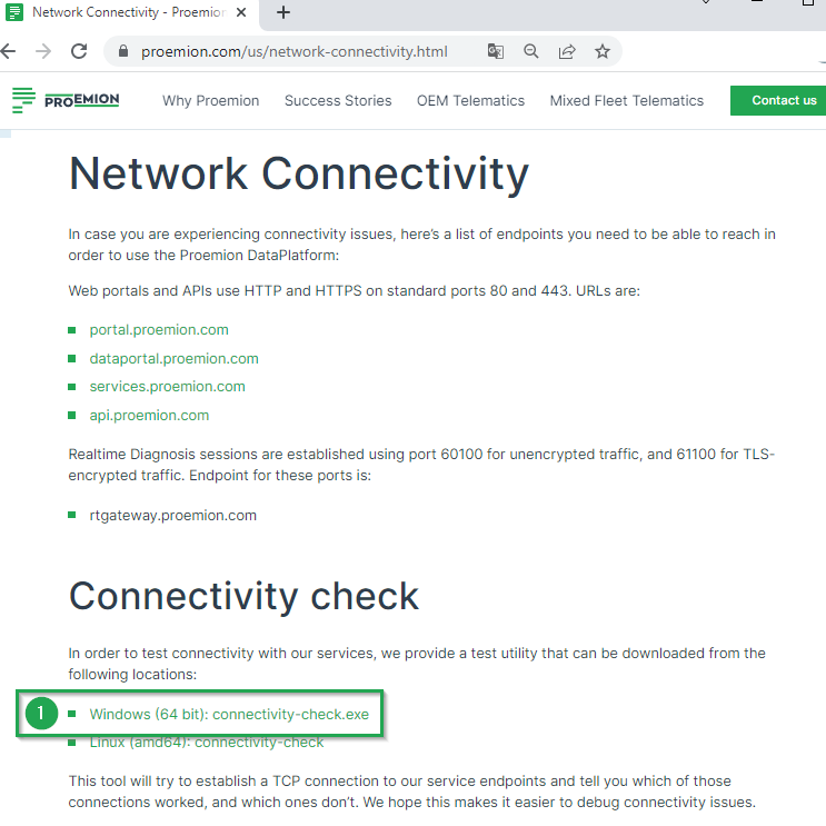 ConnectCheckA