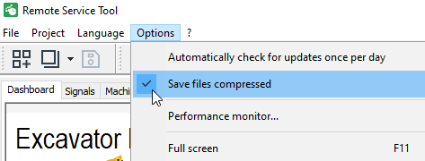 SaveFileCompressed