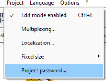 project password