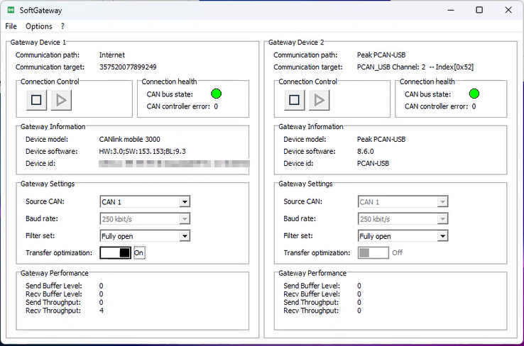 Connection control and health