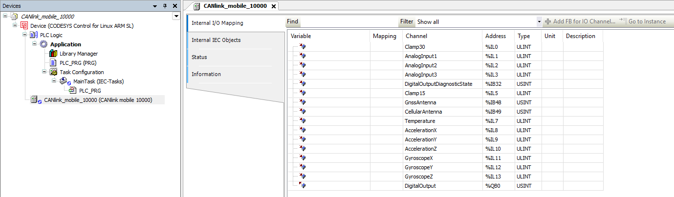 Signals in the Device Tree and IO Mapping