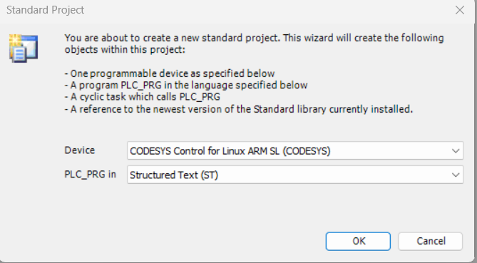 Select device and programming language